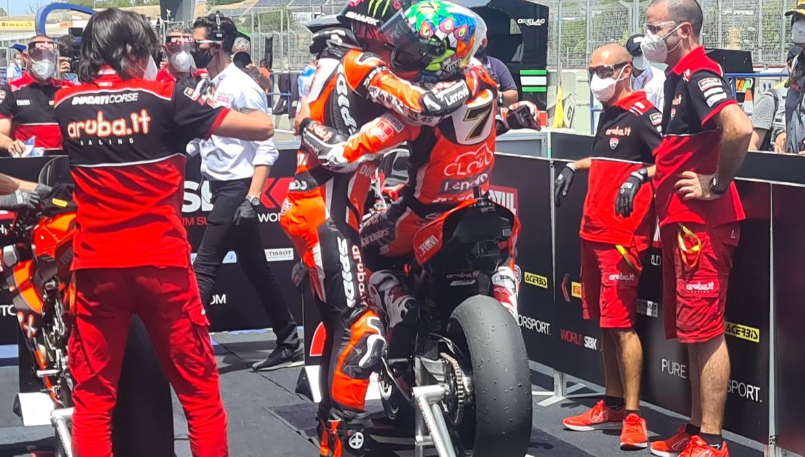 Superbike Jerez Redding e Davies