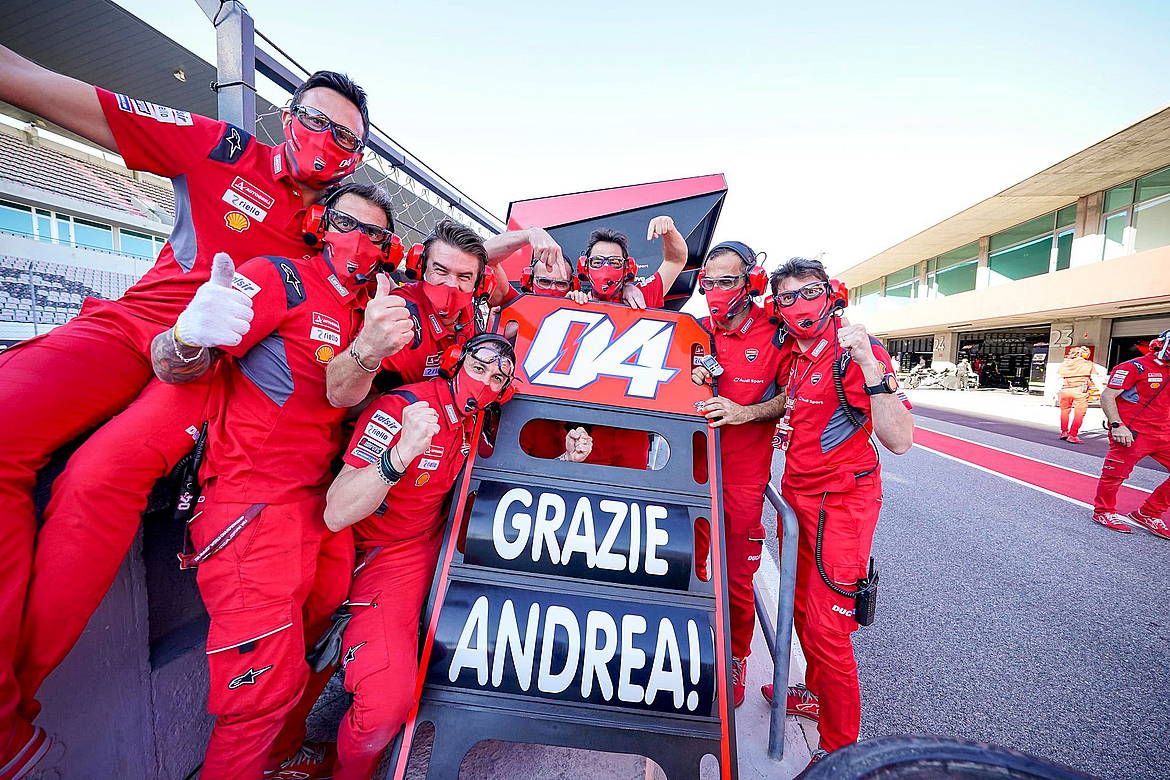 MotoGP Portogallo addio Andrea Dovizioso