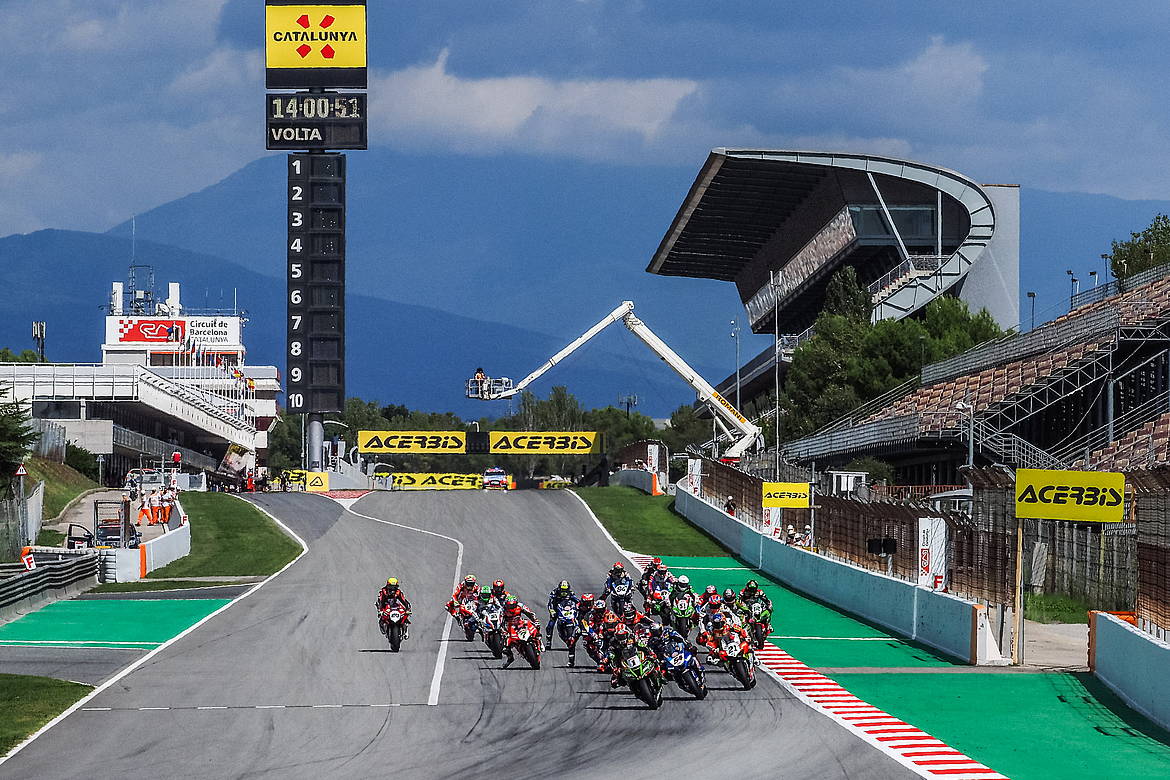 Superbike Catalunya partenza