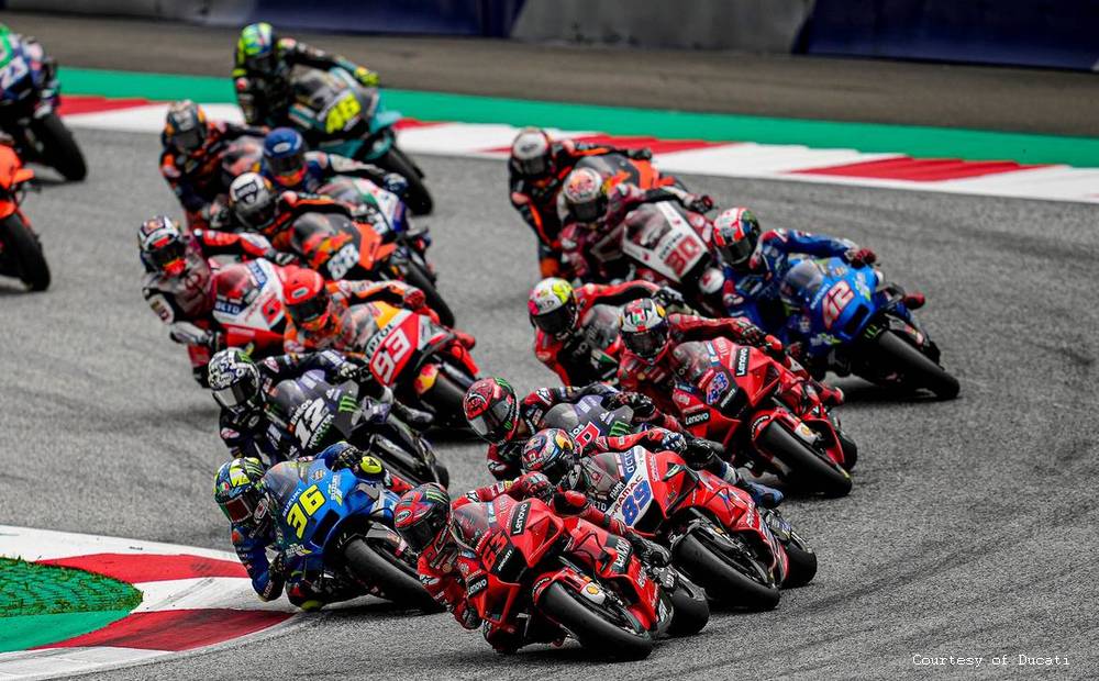 Partenza MotoGP Austria