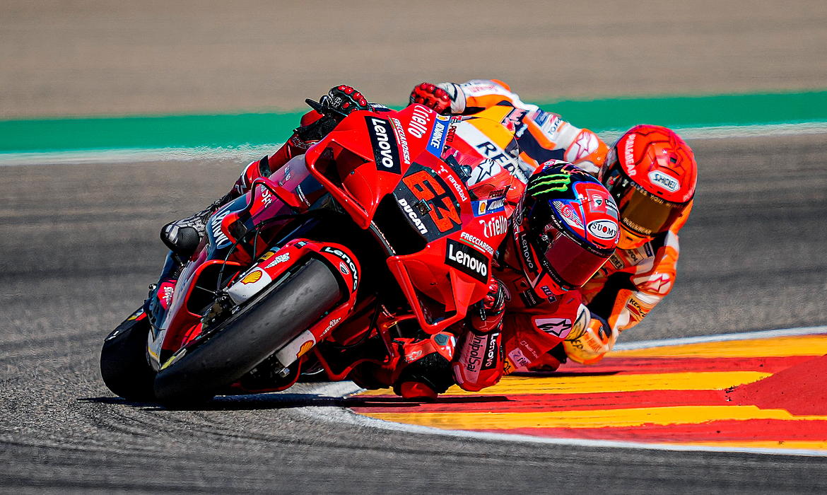 Bagnia vs Marquez Aragon Bagnia vs Marquez Aragon