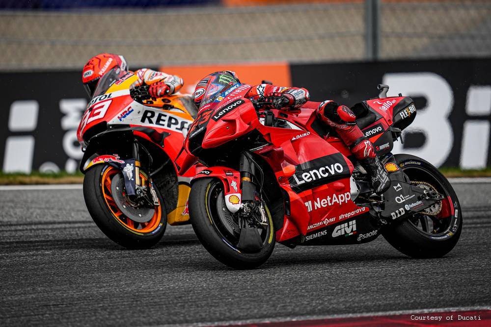 Pecco Bagnaia e Marc Marquez Pecco Bagnaia e Marc Marquez