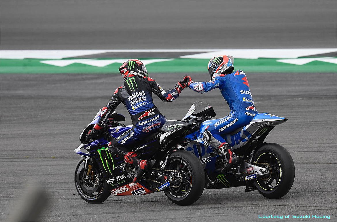 Fabio Quartararo e Alex Rins Fabio Quartararo e Alex Rins
