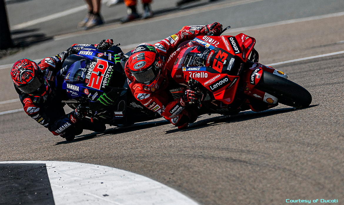 Pecco Bagnaia e Fabio Quartararo Pecco Bagnaia e Fabio Quartararo