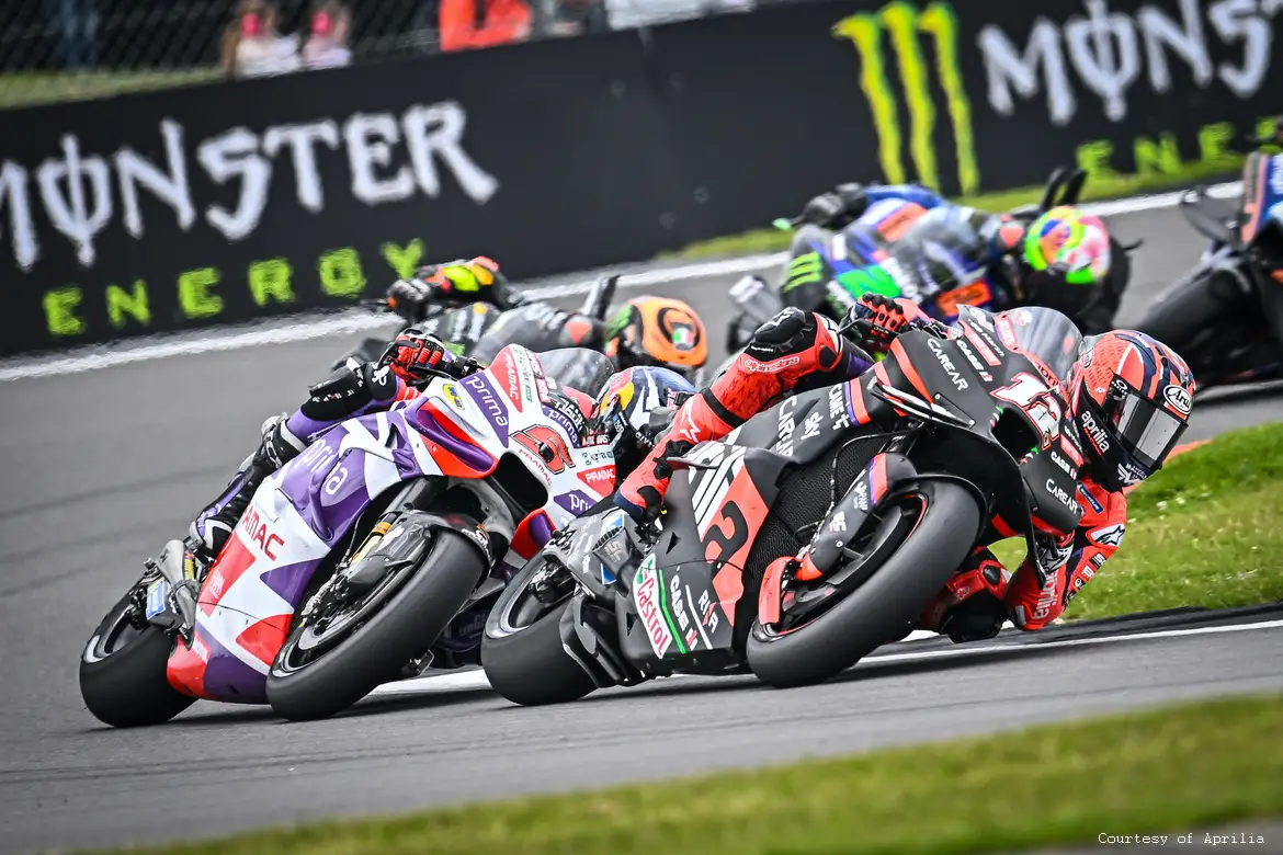 Maverick Vinales a Silverstone Maverick Vinales a Silverstone