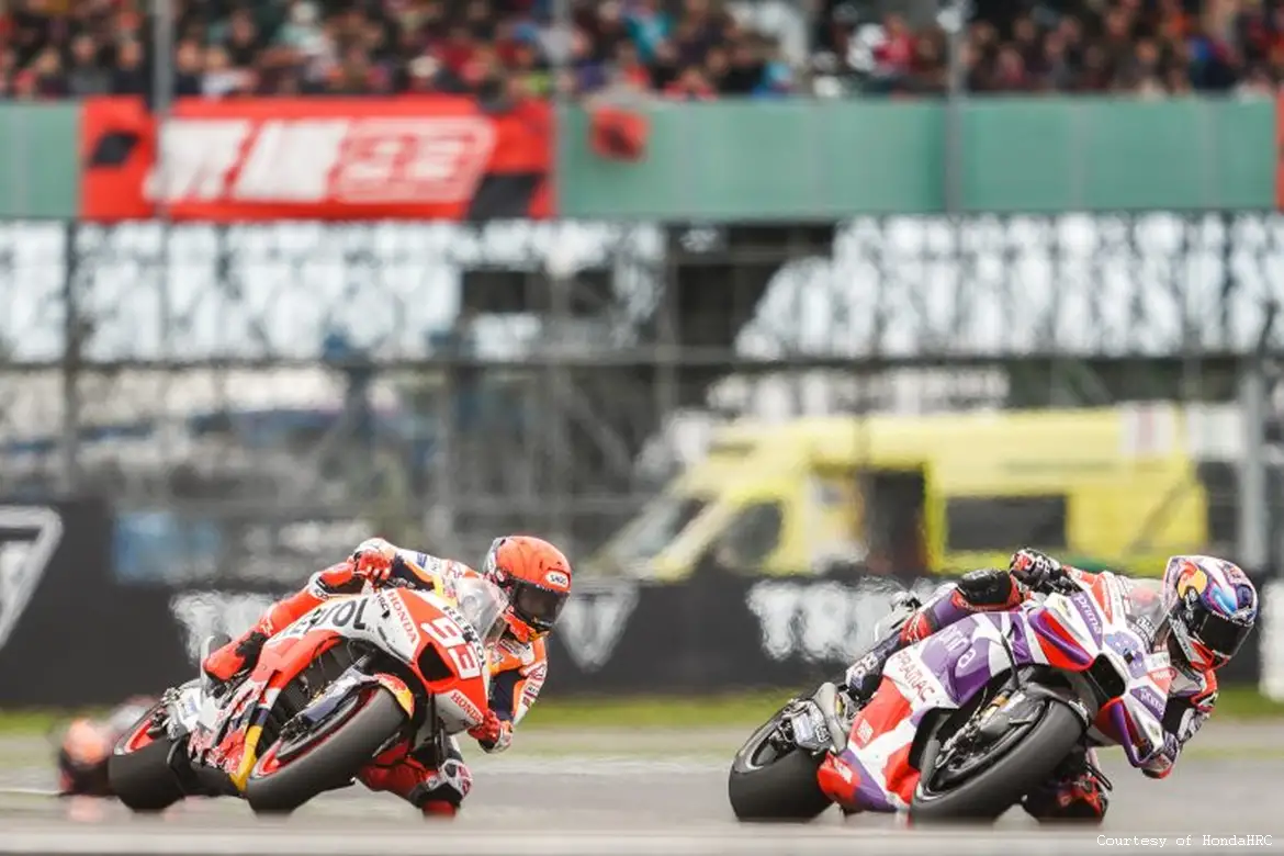 Marc Marquez a Silverstone Marc Marquez a Silverstone