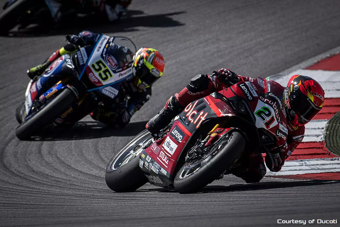 Michael Ruben Rinaldi a Portimao Michael Ruben Rinaldi a Portimao