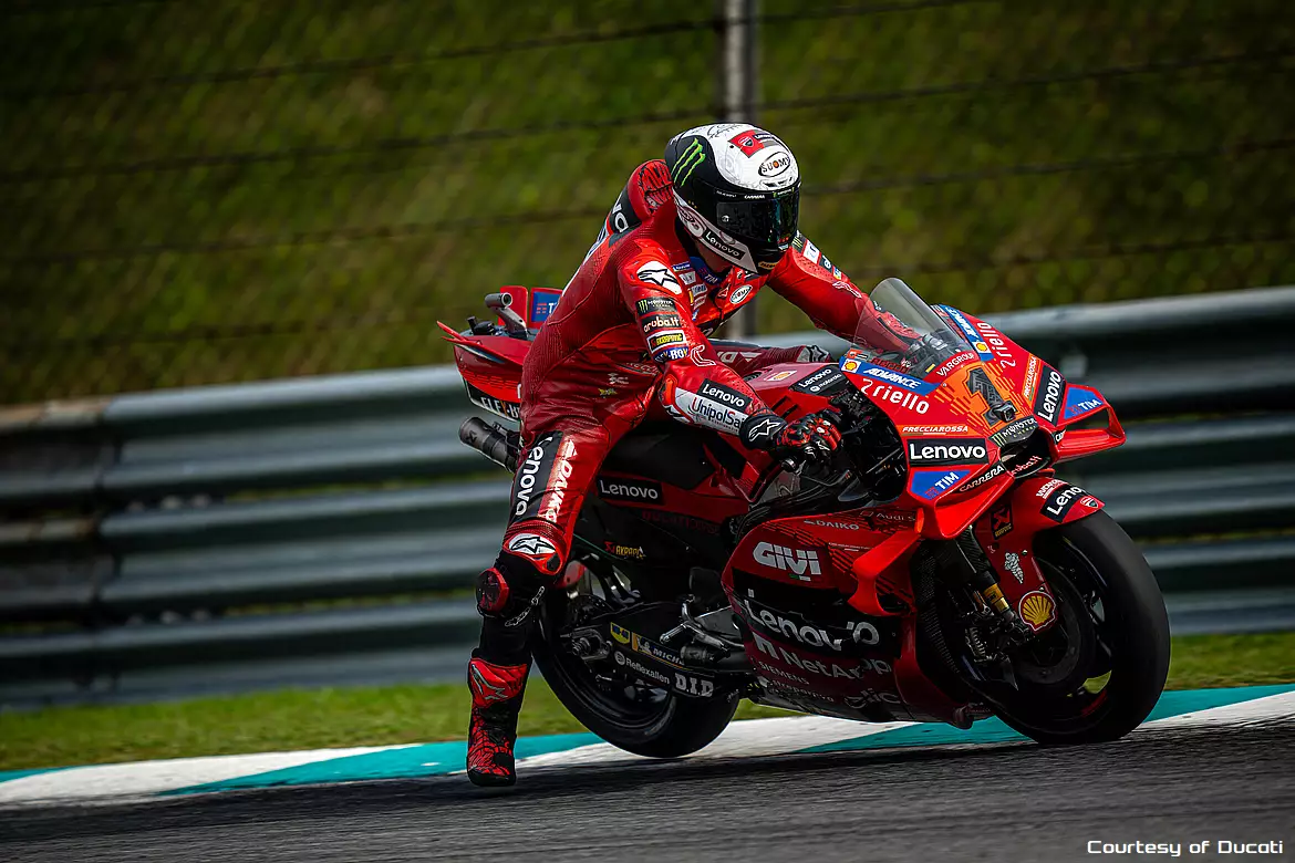 Test Sepang Ducati Bagnaia Test Sepang Ducati Bagnaia
