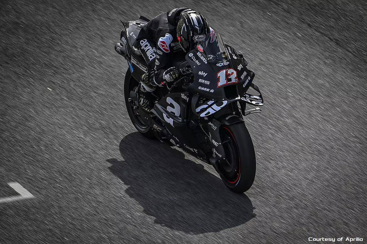 Test Sepang Aprilia Vinales Test Sepang Aprilia Vinales