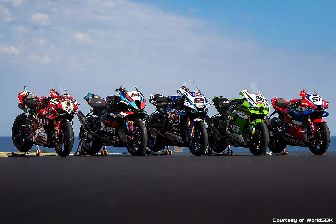 Le Superbike schierate per la stagione 2024