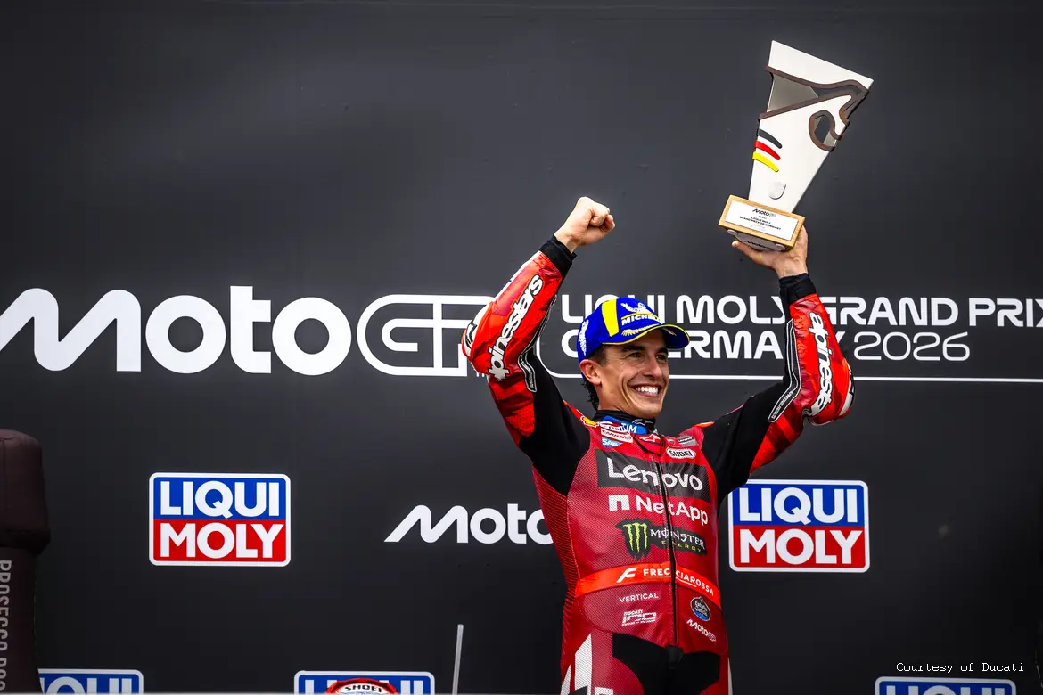 Marc Marquez vince il GP di Germania