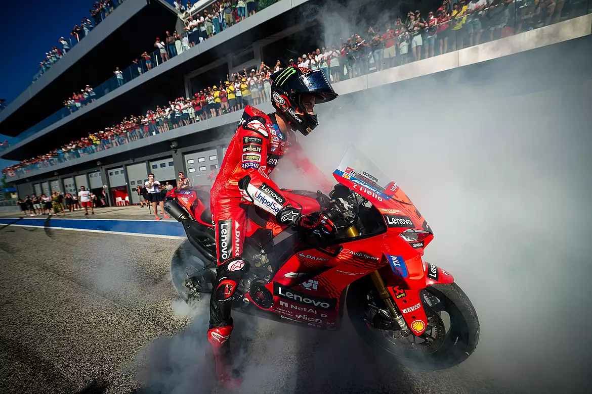 Pecco Bagnia Race of Champions