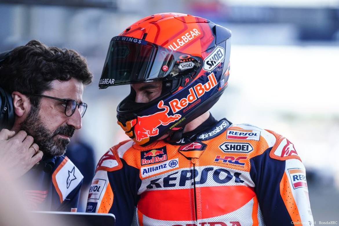 Marc Marquez ai box Marc Marquez ai box