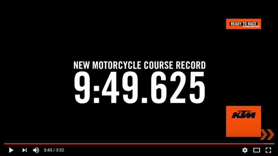 Video KTM Pikes Peak Record
