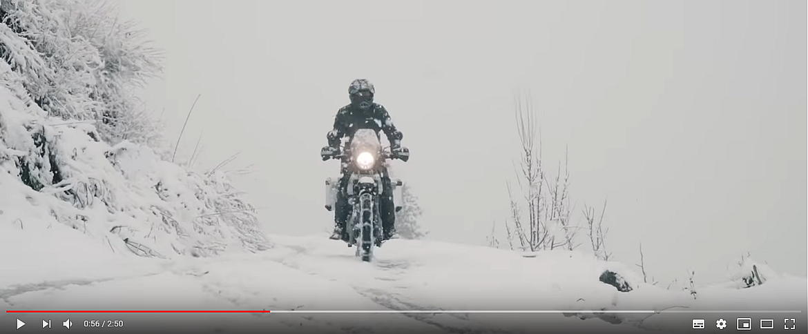 Royal Enfield Himalayan: Built For All Roads, Built For No Roads.