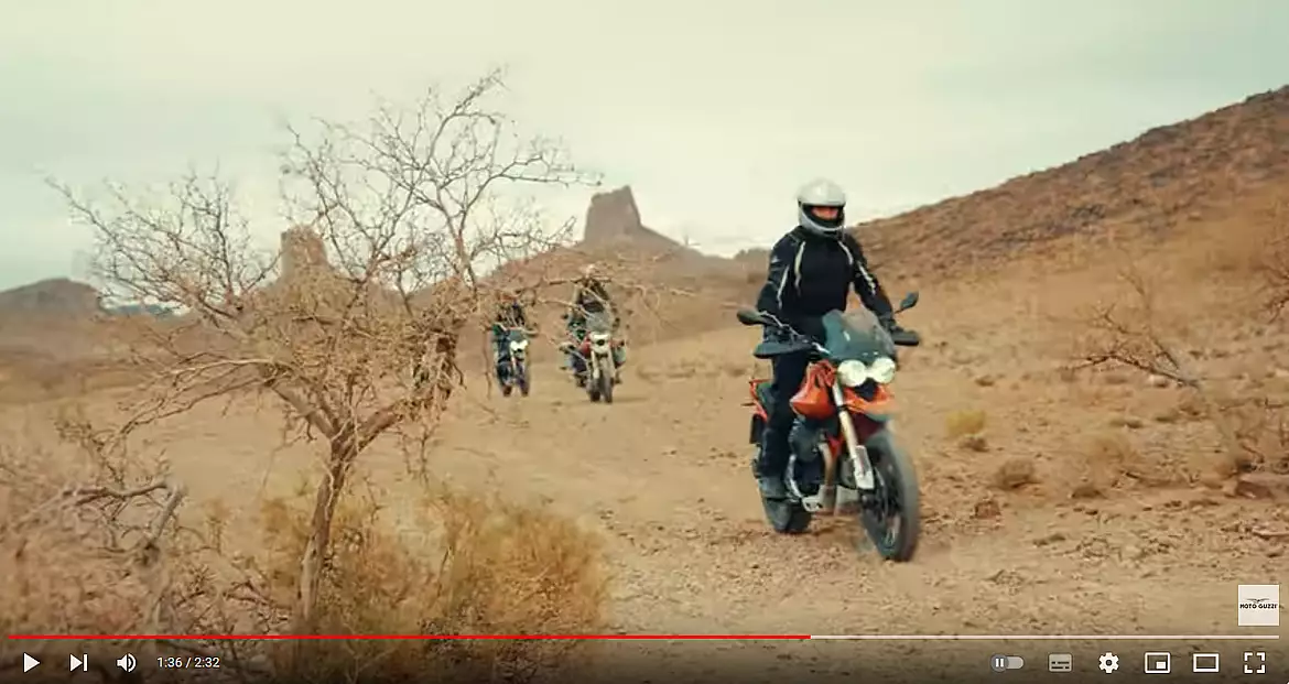 Video Moto Guzzi Experience Marocco