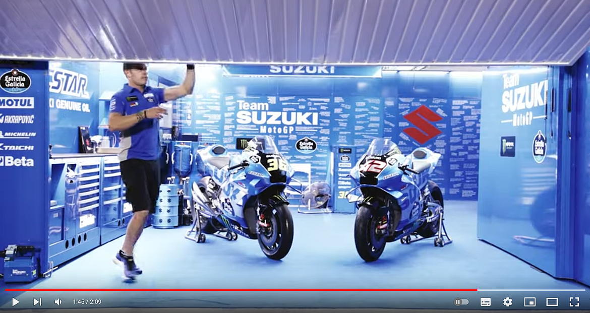 video suzuki motogp