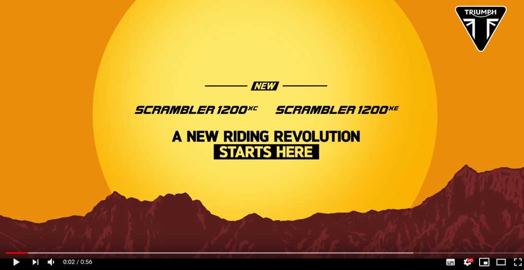 The NEW Triumph Scrambler 1200 XC & XE - UK