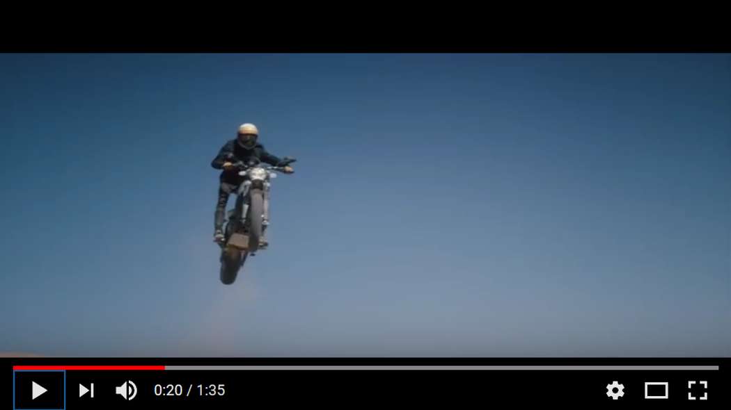 Video Ducati Scrambler Desert Sled